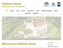 Tablet Screenshot of hollytreehouse.info